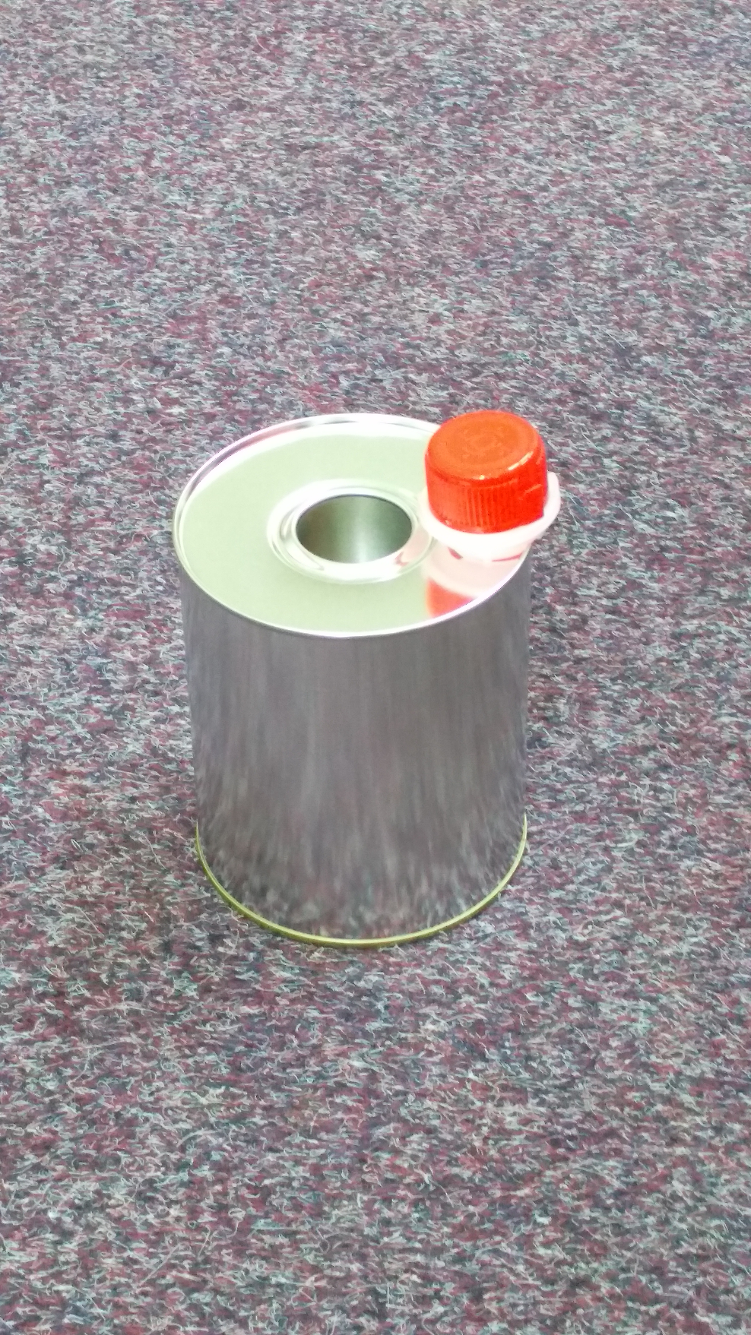 Plechová fľaša + uzáver 830ml