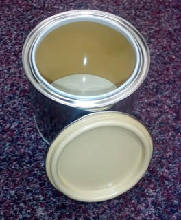 Plechovka na farby EKO + viečko 530 ml